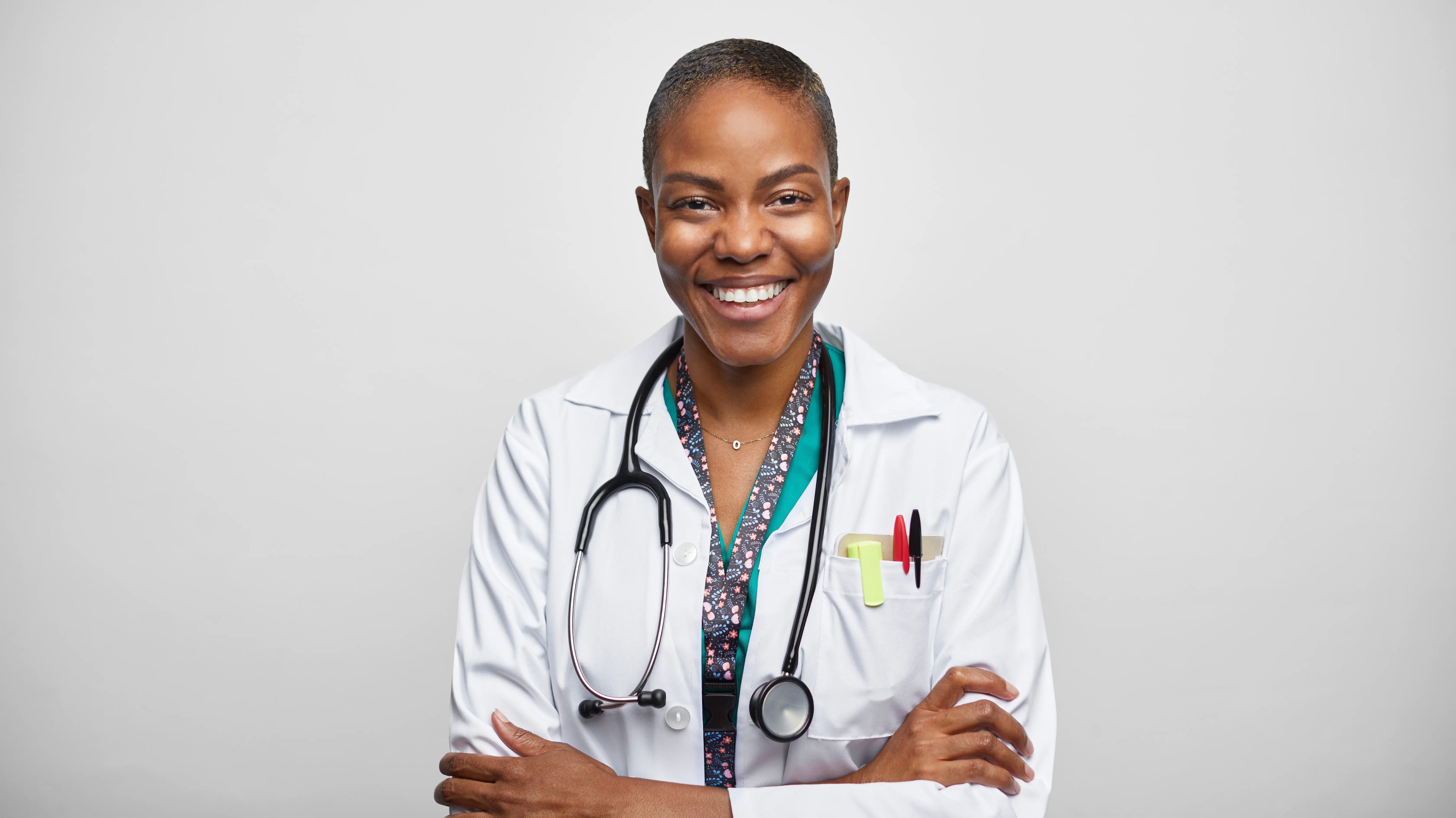 Doctor ready to test you for hearing aids