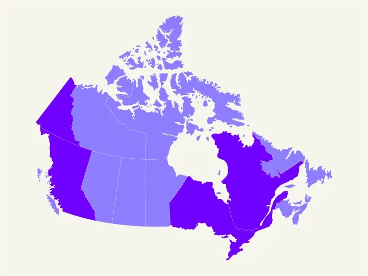 Canada map 